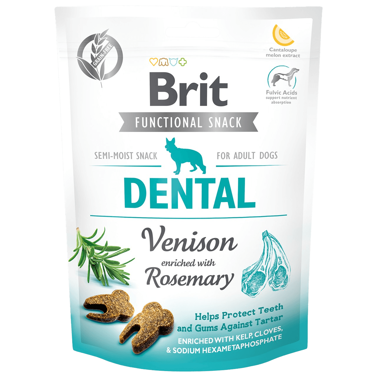 BRIT Dog Functional Snack Dental Venison 150 g