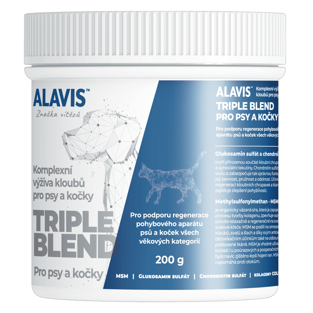 ALAVIS Triple blend Pre psy a mačky 200 g