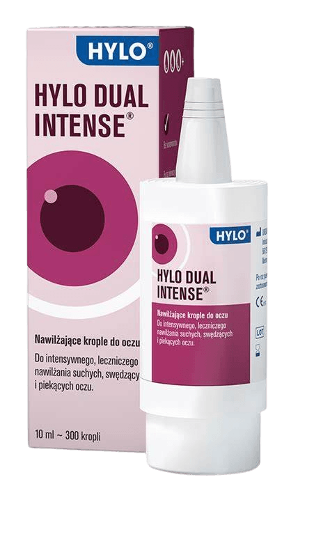 HYLO EYE CARE hylo dual intense zvlhčujúce očné kvapky 10 ml