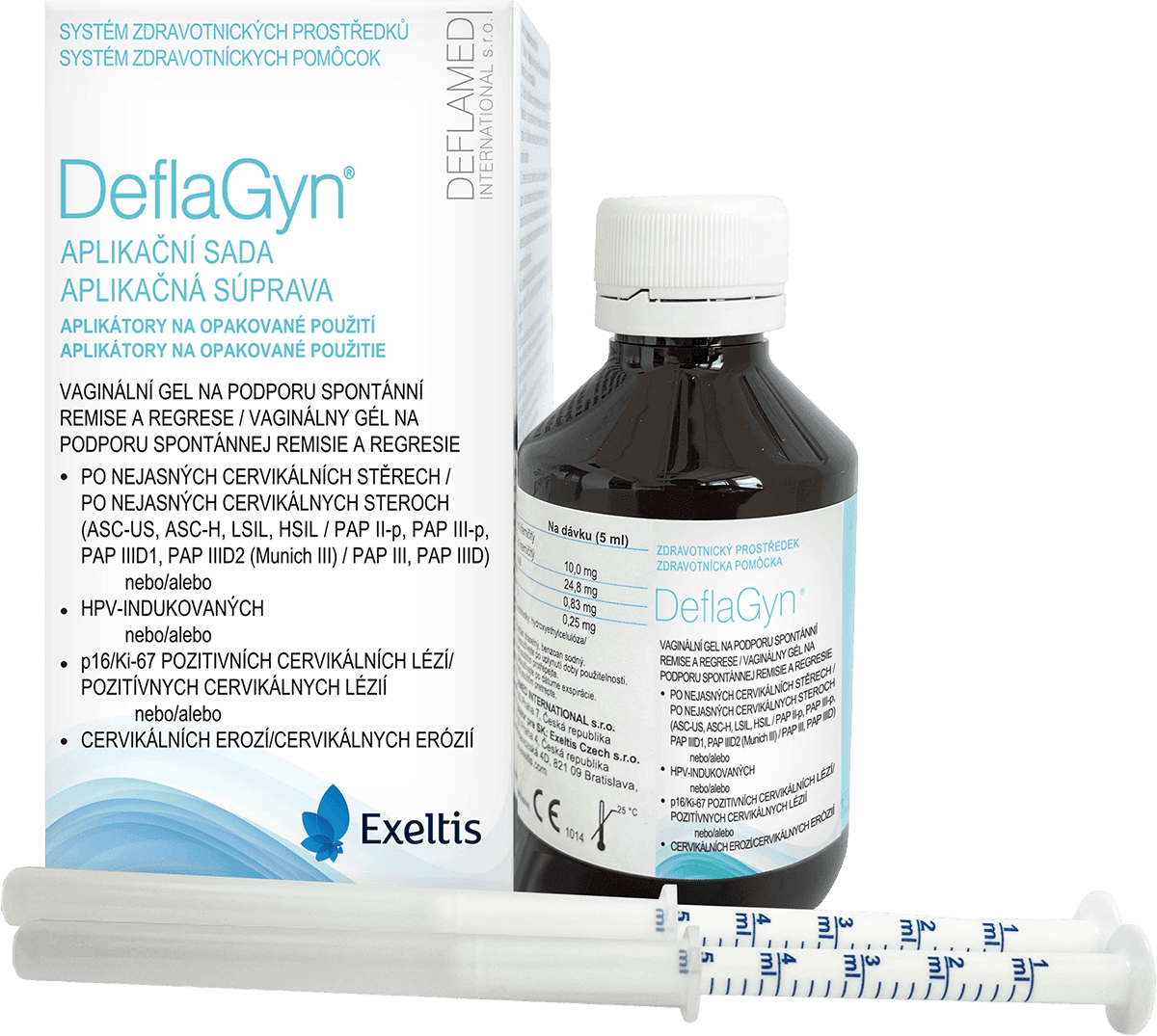 DEFLAGYN aplikačná súprava vaginálny gél 150 ml