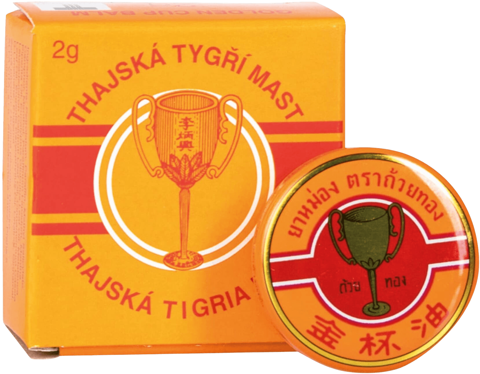 ALFA VITA Golden Cup Balm thajská tigria masť 2 g