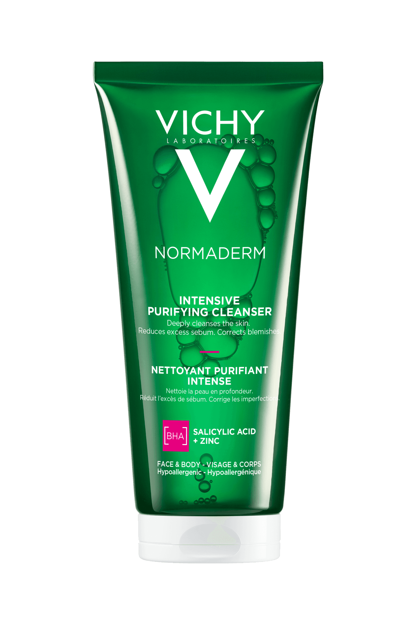 VICHY Normaderm Phytosolution Gel Čistiaci gél pre pleť so sklonom k akné 200 ml