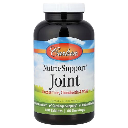 Carlson, Nutra-Support® na kĺby, 180 tabliet