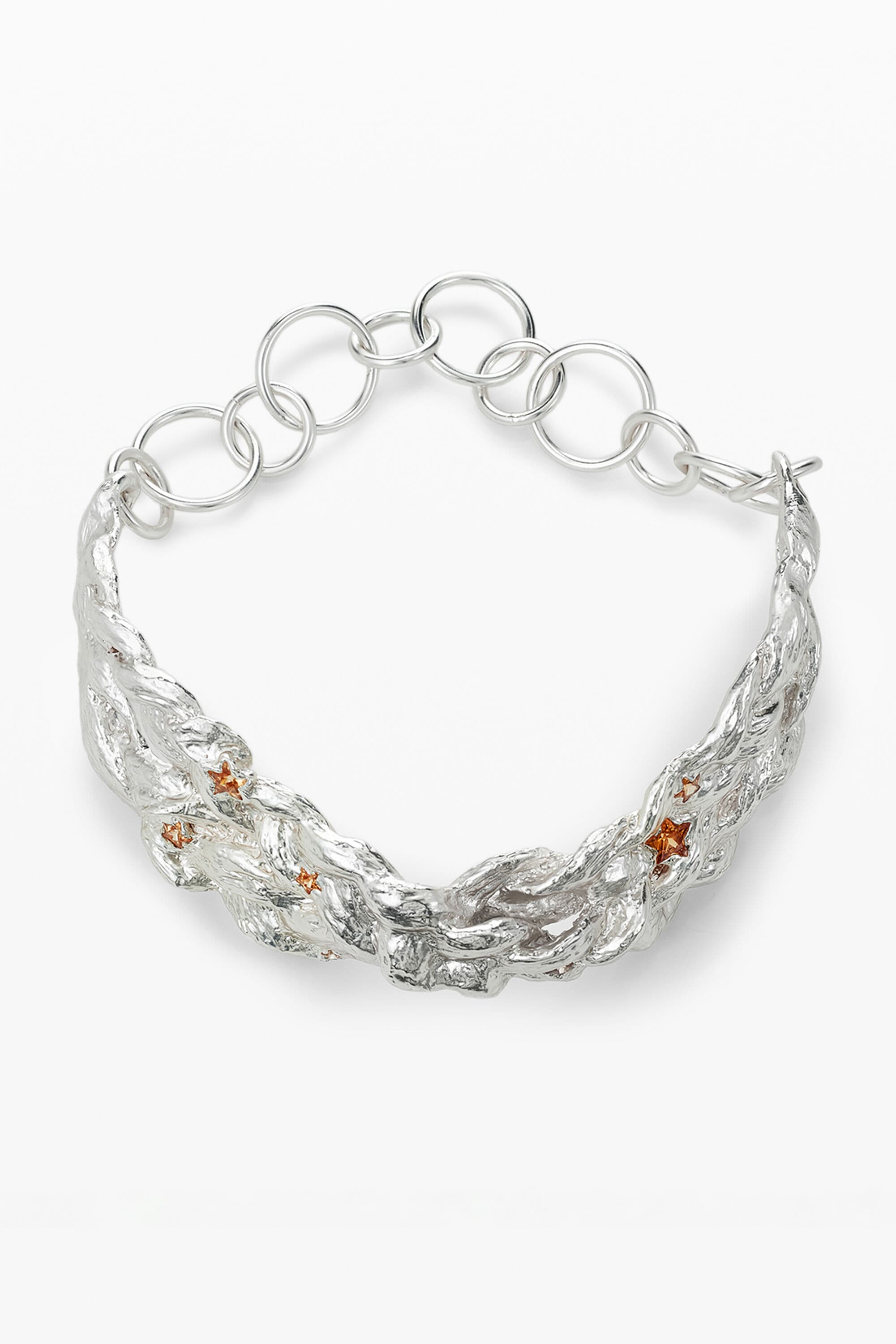 Desigual, Choker s textúrami Zalio v chrómovej farbe, DáMské, ČIerna, U