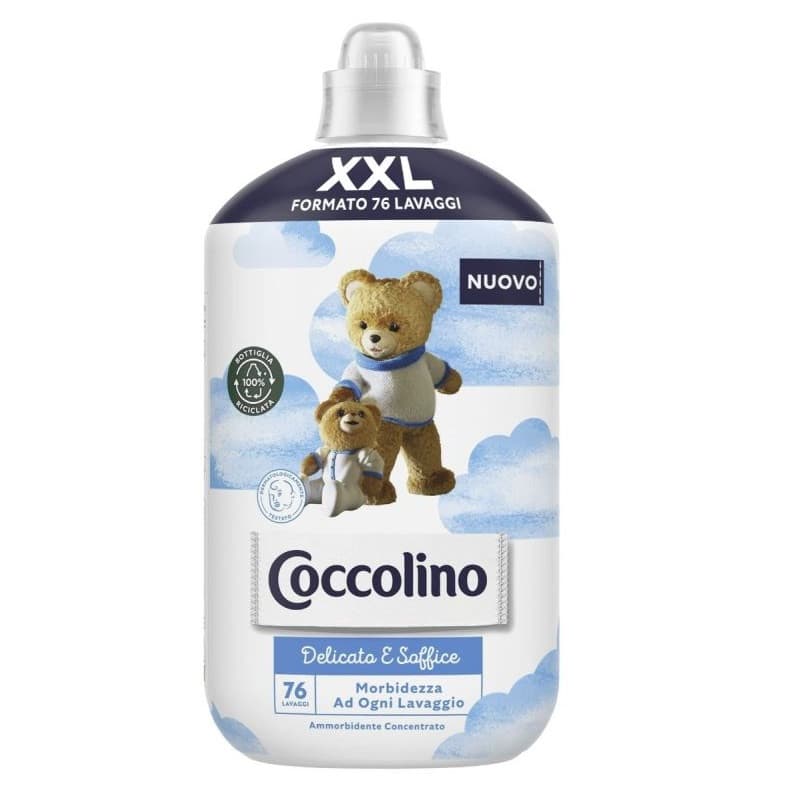 COCCOLINO Delicato Soffice aviváž 1750ml - 76 praní