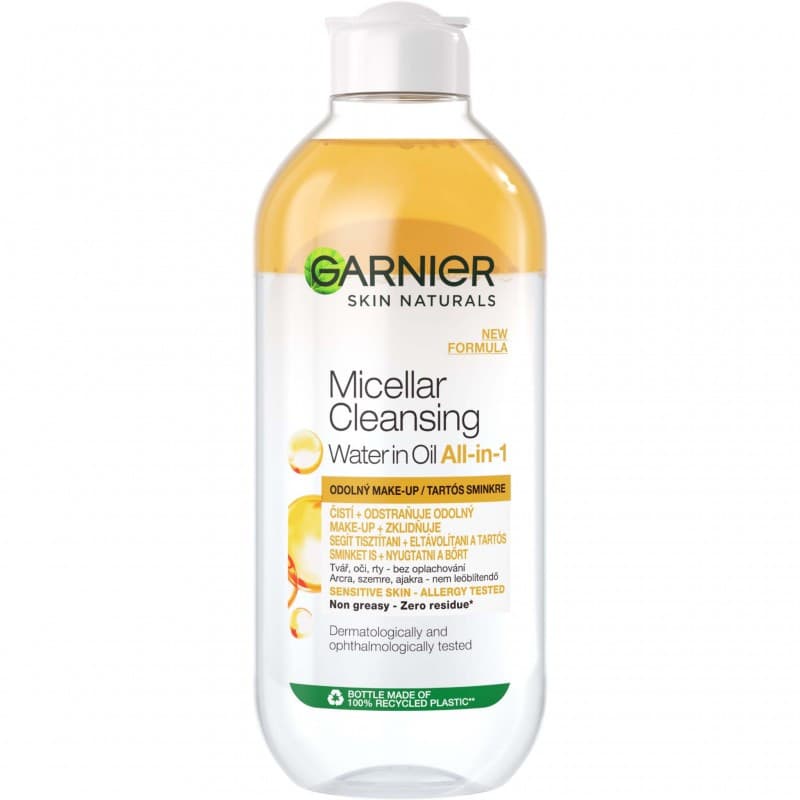 Garnier Dvojfázová Micelárna voda All in 1 400ml