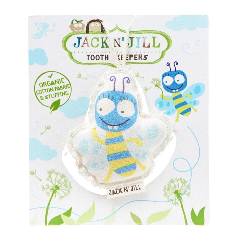 JACK N JILL Vrecko na zúbok Včielka 1ks