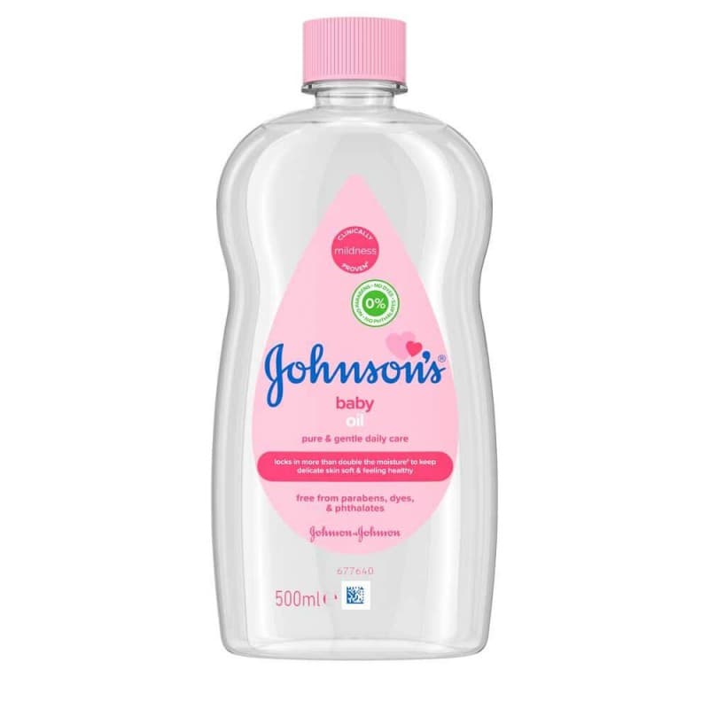 JOHNSONS Baby Detský olej - Pure&Gentle 500ml