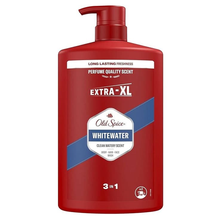 Old Spice Sprchový gél 3in1 - Whitewater 1L