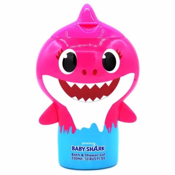 PINKFONG Baby Shark Pena do kúpeľa a sprchový gél pre deti 350ml