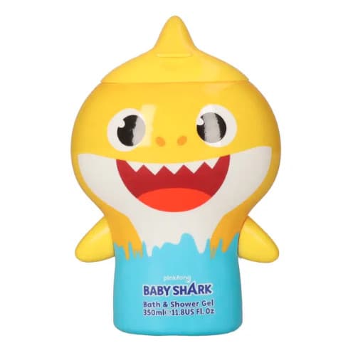 PINKFONG Baby Shark Pena do kúpeľa a sprchový gél pre deti 350ml