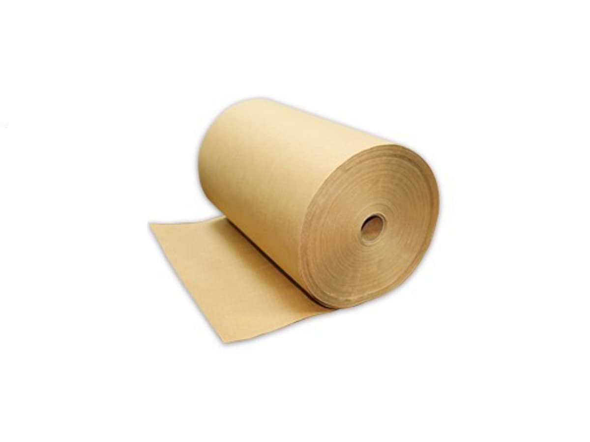 Papierová rola pre stroj na výrobu bublinkového papiera š.300 mm; návin 500 m, 80g
