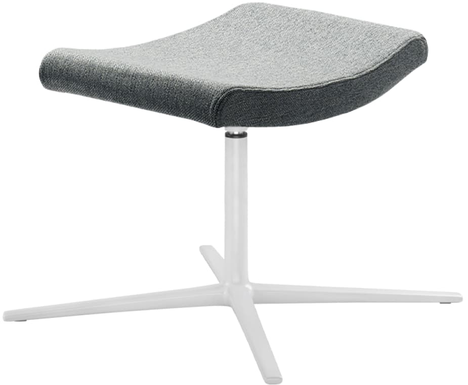 LD SEATING Podnožka RELAX, RE-T,F27-N0, kríž hliník biely