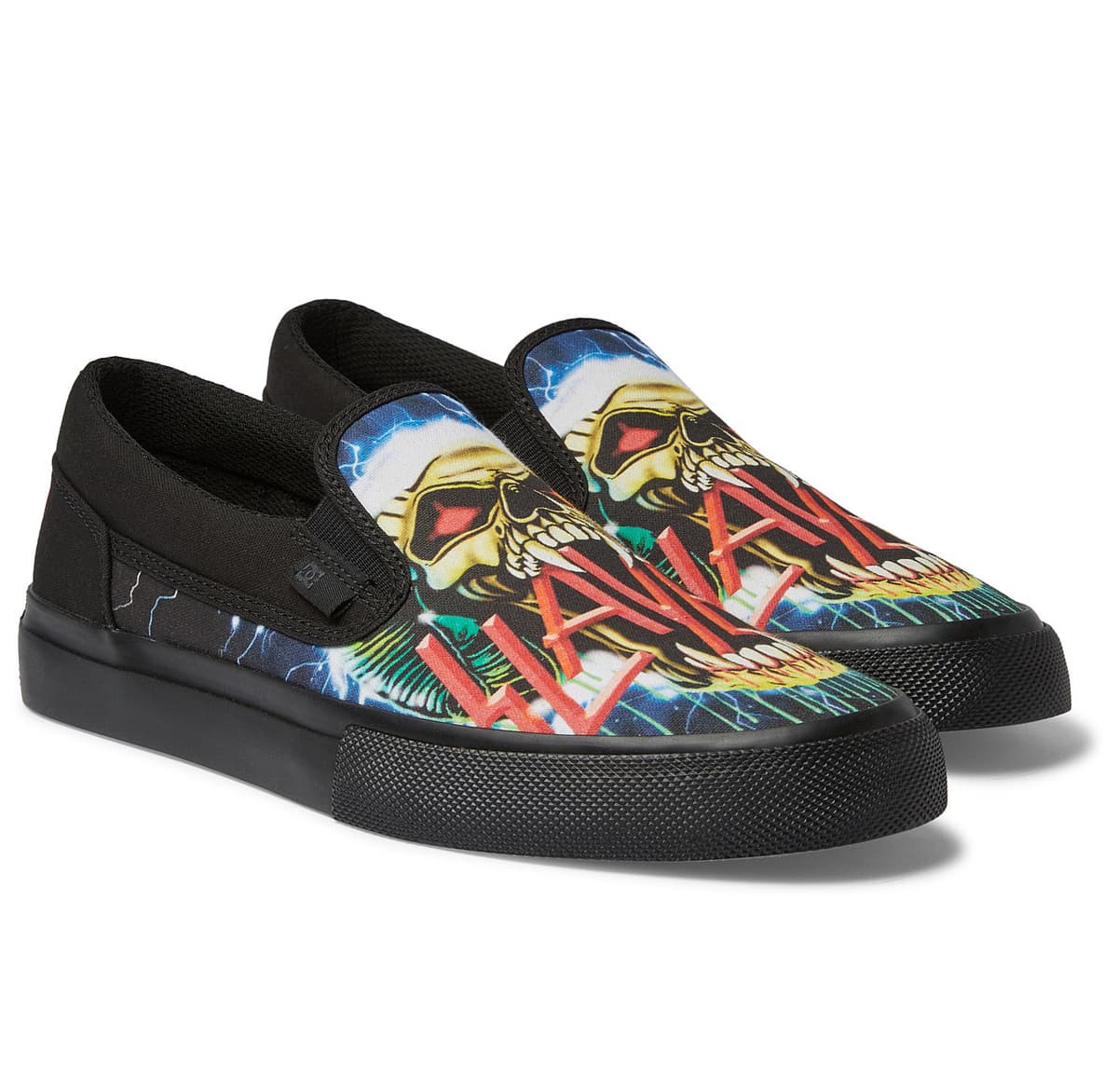 tenisky nízke unisex Slayer - MANUAL SLIP - DC - ADYS300785-XKKG 38