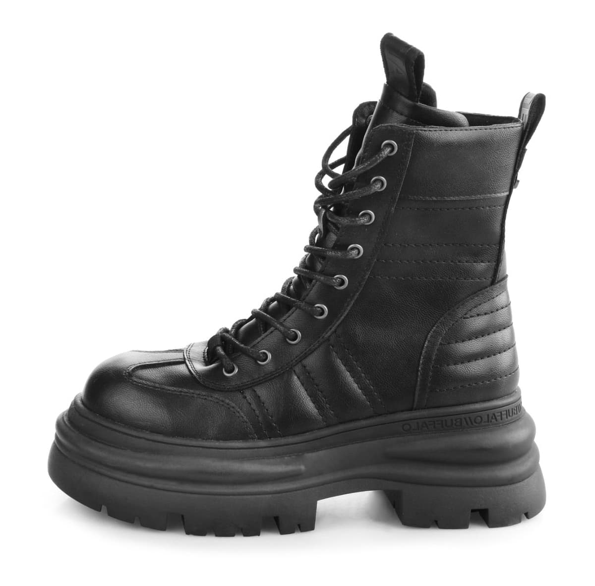 obuv zimná dámske - DIONE LACE UP MID - BUFFALO - 1622607-BLK 40