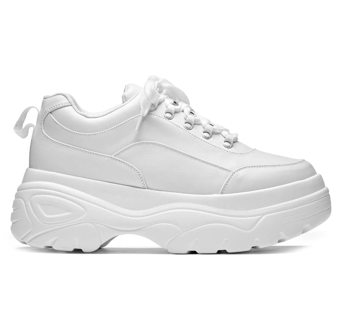 topánky s klinom - Jennie Striker Black Chunky Bubble Trainers - KOI - KA00333965 37