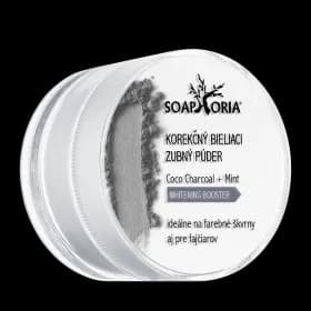 KOREKČNÝ BIELIACI ZUBNÝ PÚDER – coco charcoal & mint